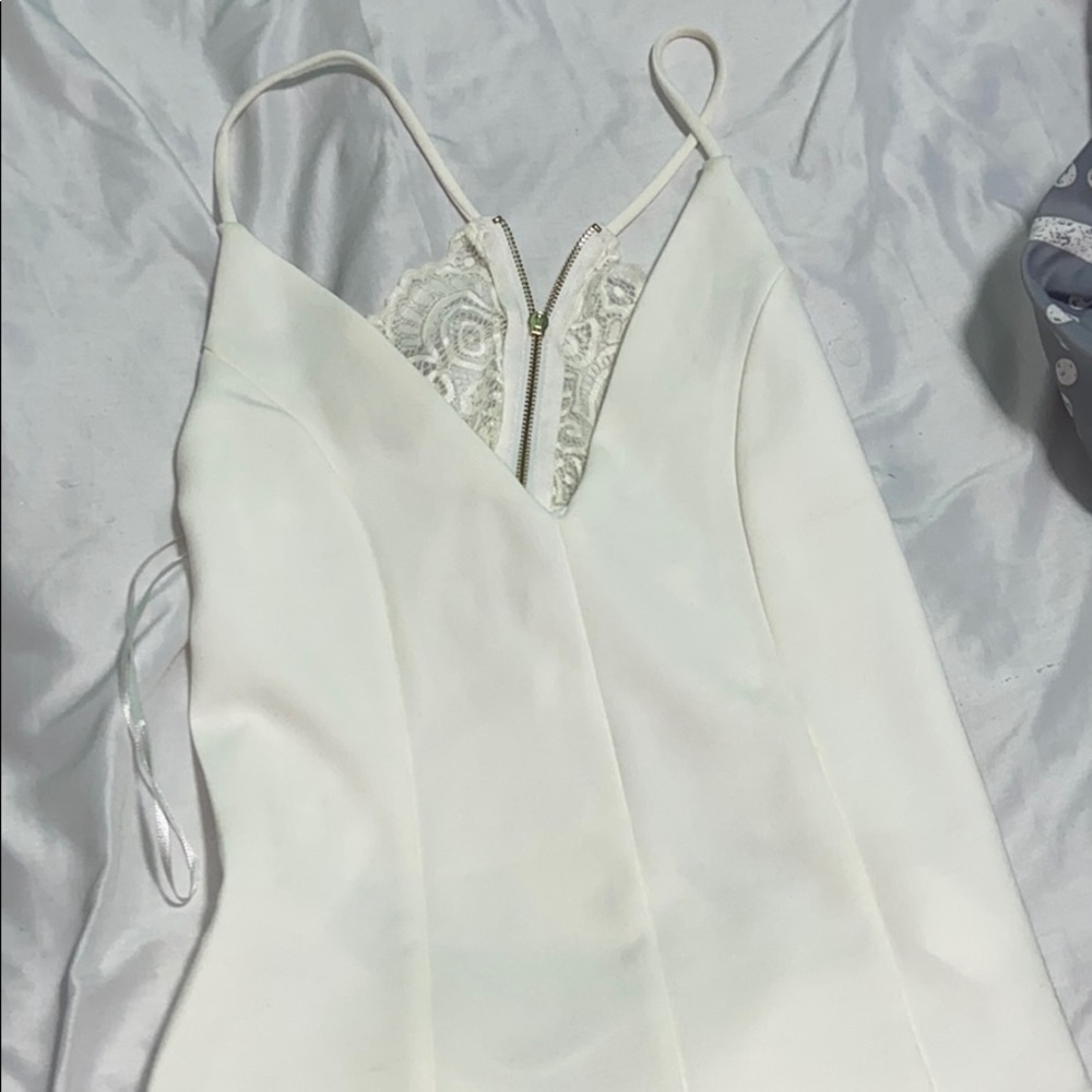 Ivory low cut bodysuit✨